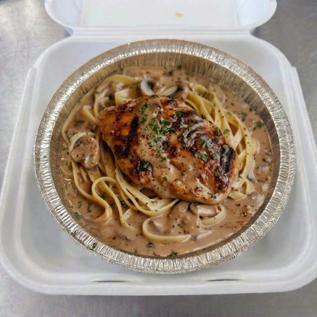 Chicken Marsala.