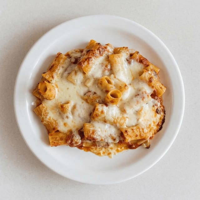 Baked Ziti Pasta.