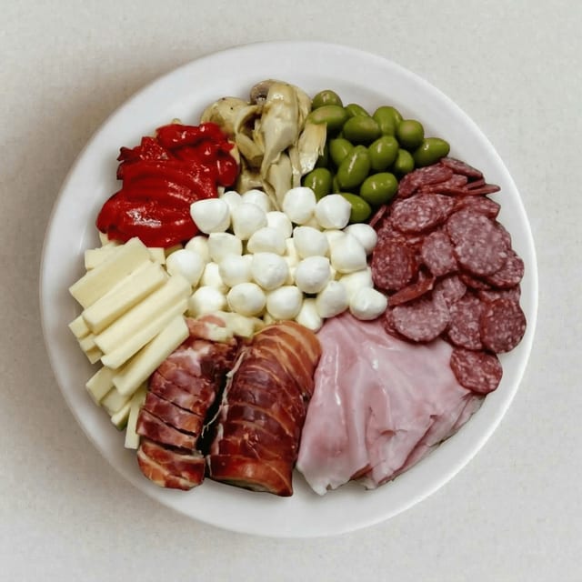 Mediterranean Antipasto.