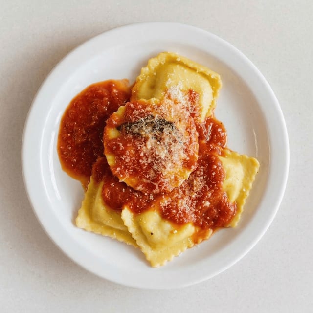 Ravioli Pasta.