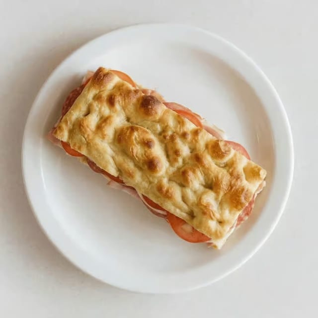 Stuffed Focaccia Pizza.