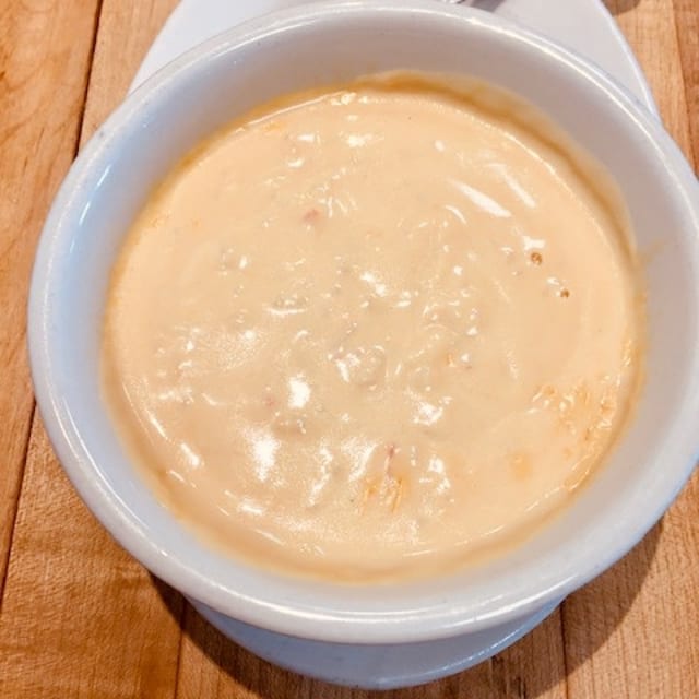 Homemade Lobster Bisque.